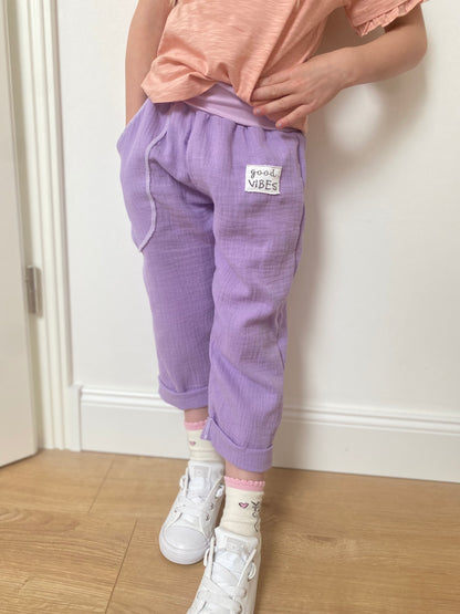 Dein Design | Chinohose | Musselin