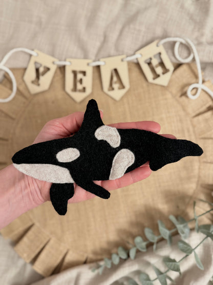 Schultüten Zusatz-Applikation Orca