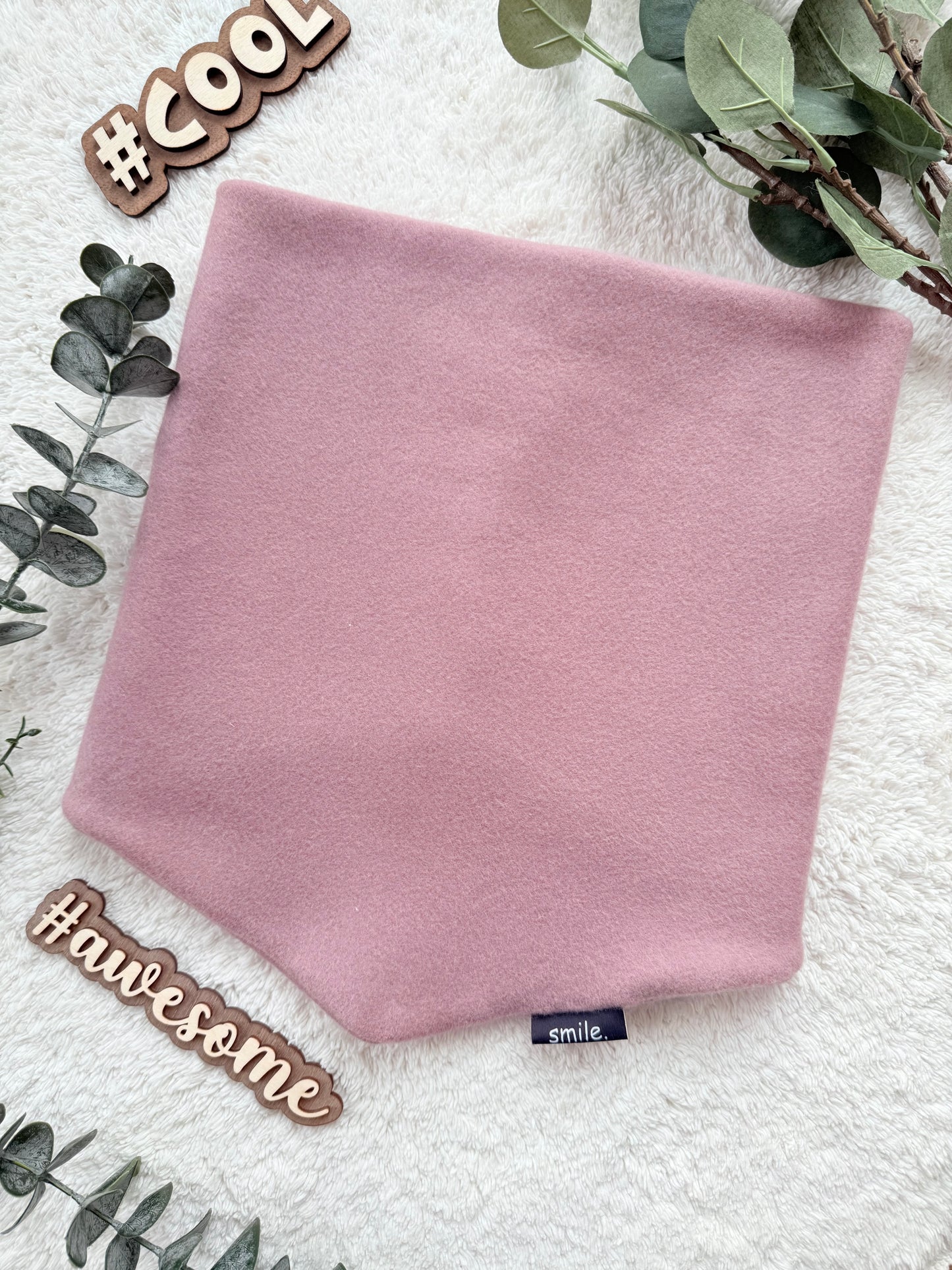 Dein Design | Kuschelweiche Loops aus Baumwollfleece | Farbwahl