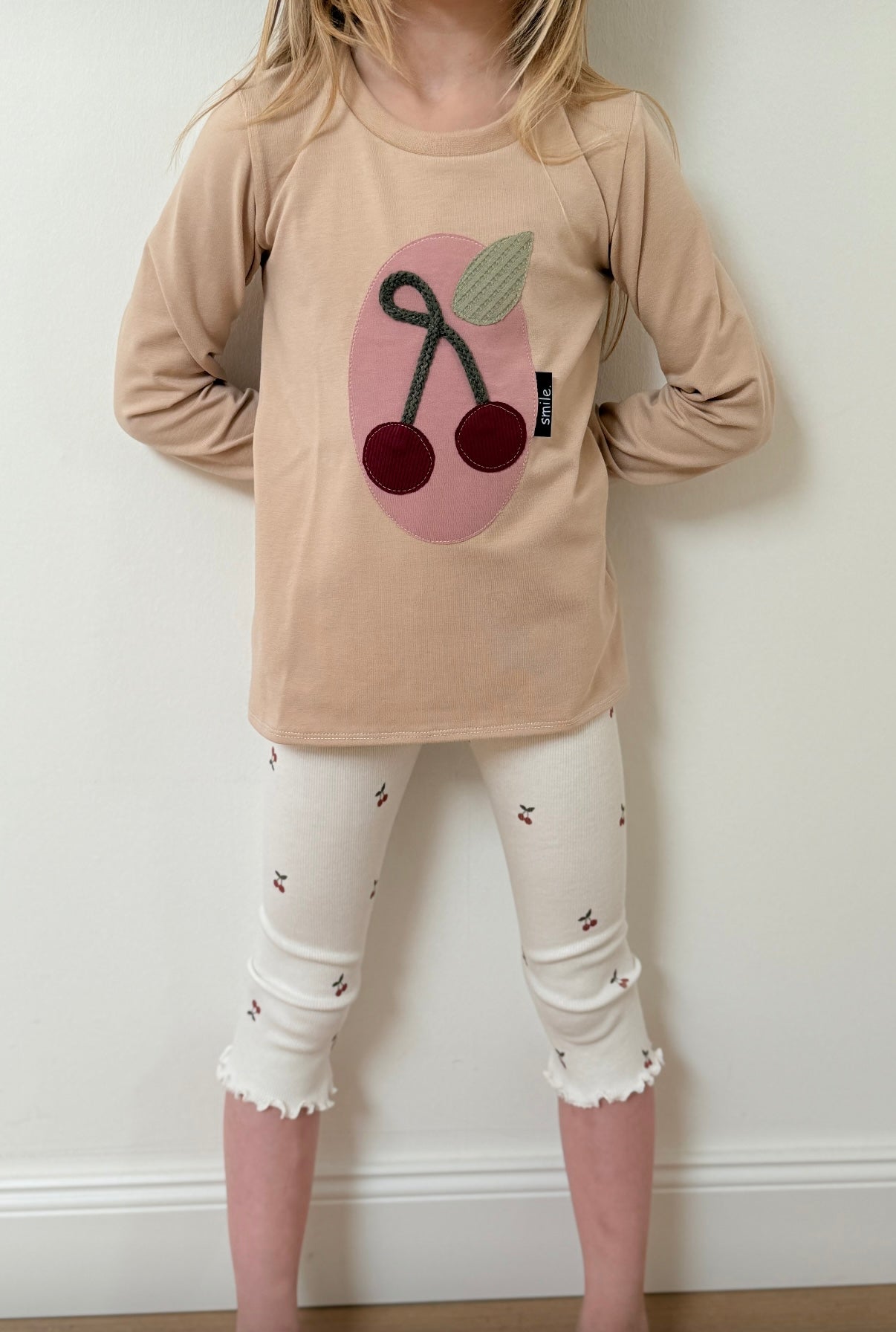 Longsleeve A-Linie | Kirsche