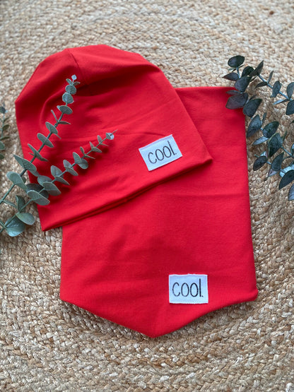 Dein Design | Label Beanie | Used-Look & Leder Label | Dreieckloop