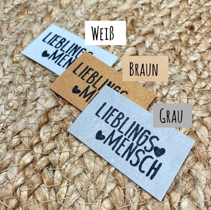 Dein Design | Hipster Beanie | Dino Label | Dreieckloop | Melierte Farben