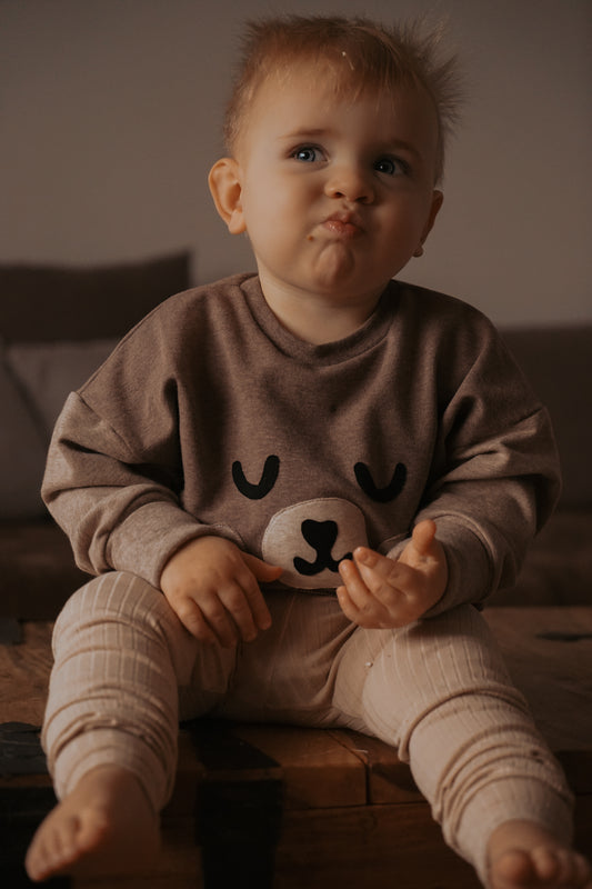 Oversized Sweater | Bär | wild FRECH wunderbar
