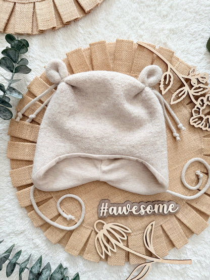 Dein Design | Bärchenmütze | Wollwalk Wintermütze | Sturmmütze