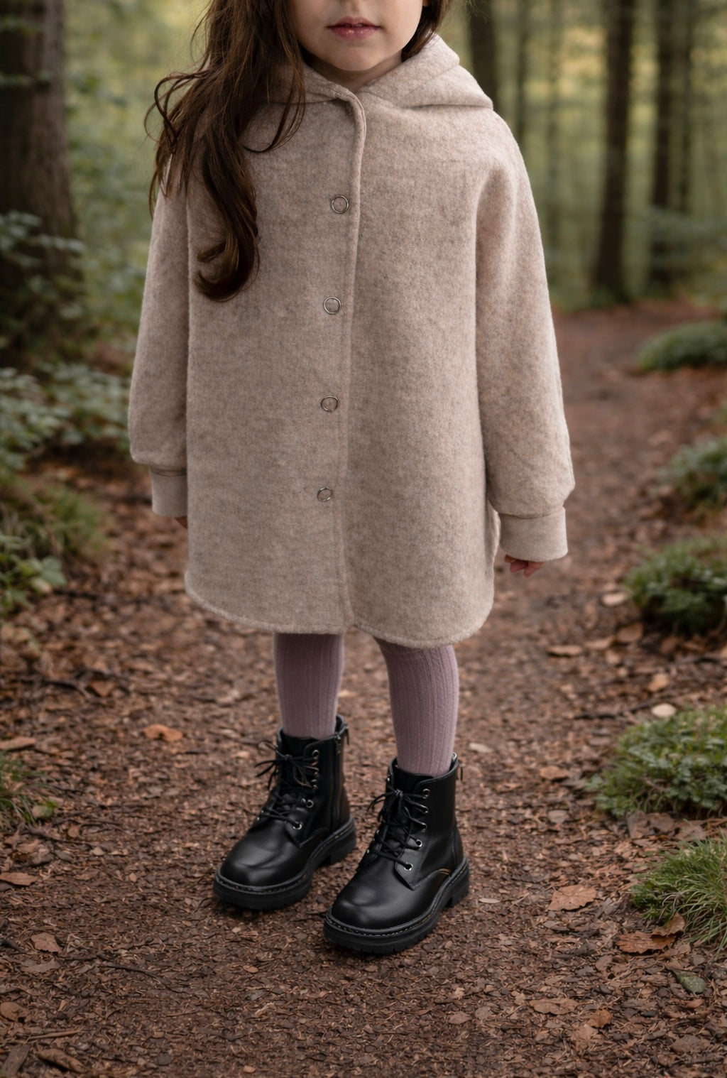 Handmade Basic Oversized Walkjacke | Walkmantel | viele Farben | 100% Schurwolle