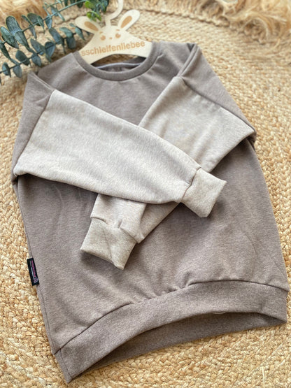 Dein Design | Oversized Sweater | Color-Blocking