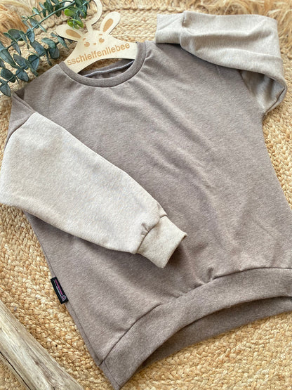 Dein Design | Oversized Sweater | Color-Blocking