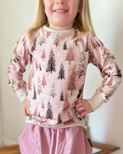 Longsleeve | Weihnachten Tannen