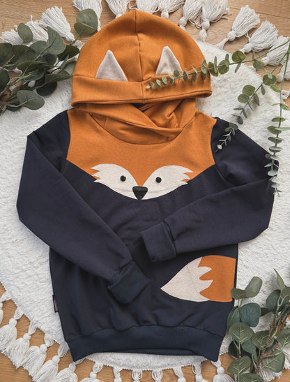 Classic Hoodie | Fuchs | Wickelkragenkapuze