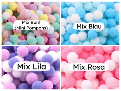 Dein Design | Pompon-Schleife für Schultüten ab 70 cm & 35 cm
