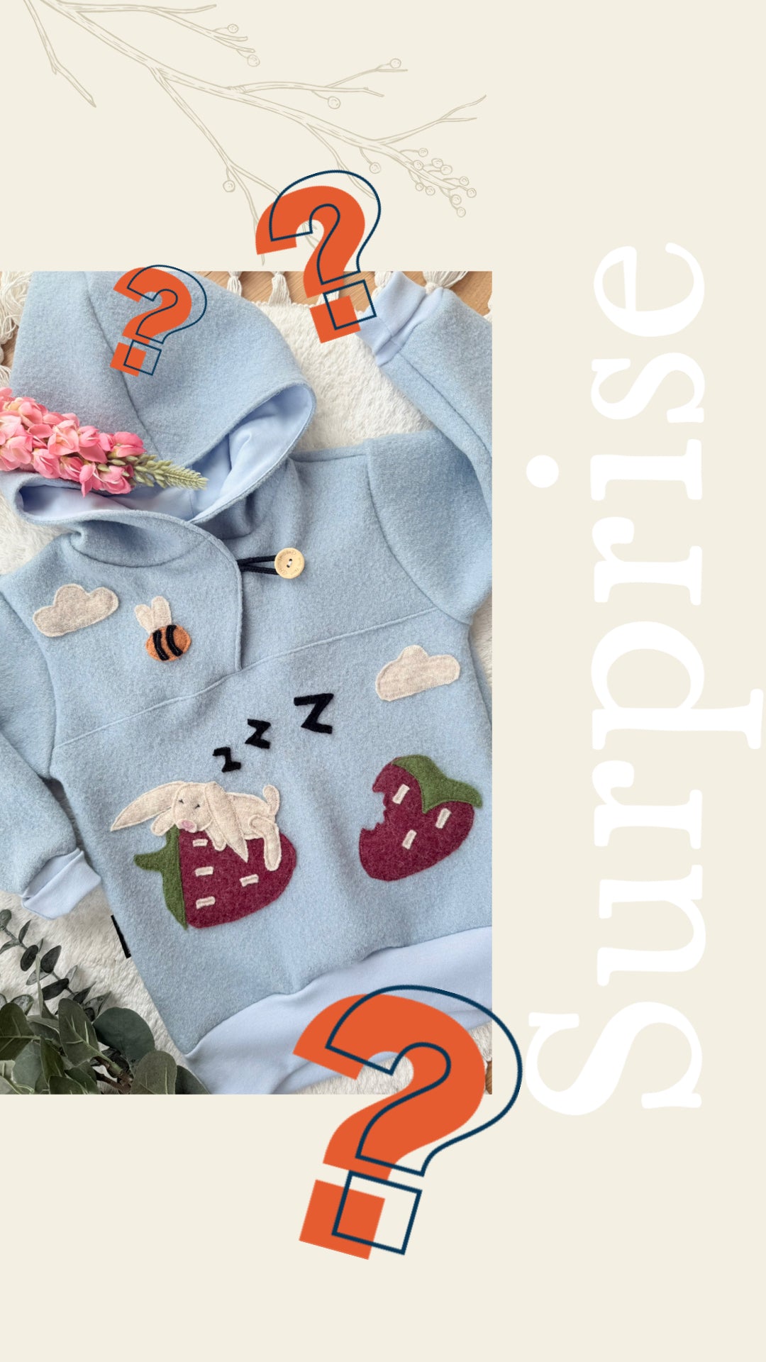 SURPRISE  Windbreaker „Geschichtenerzähler“ | Wollwalk | 100% Schurwolle