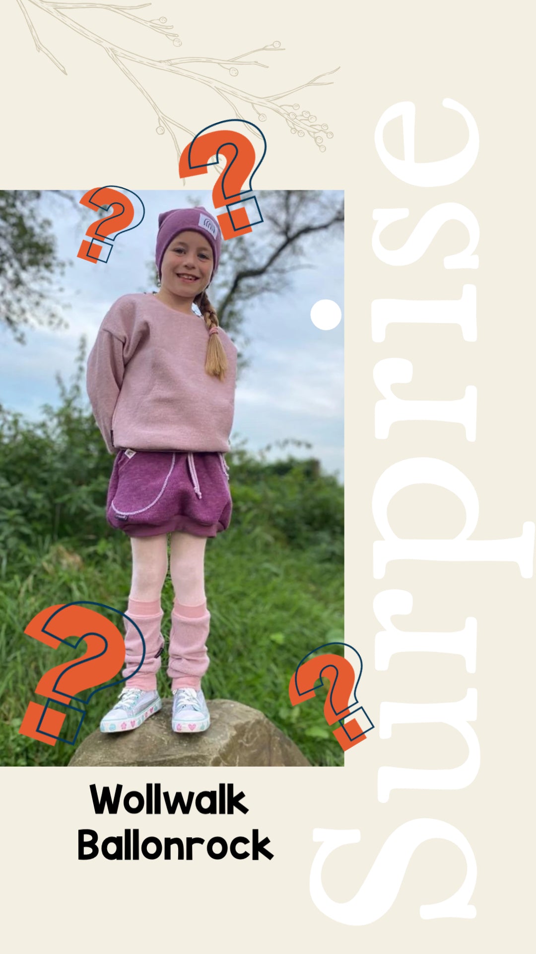 Surprise Ballonrock Wollwalk