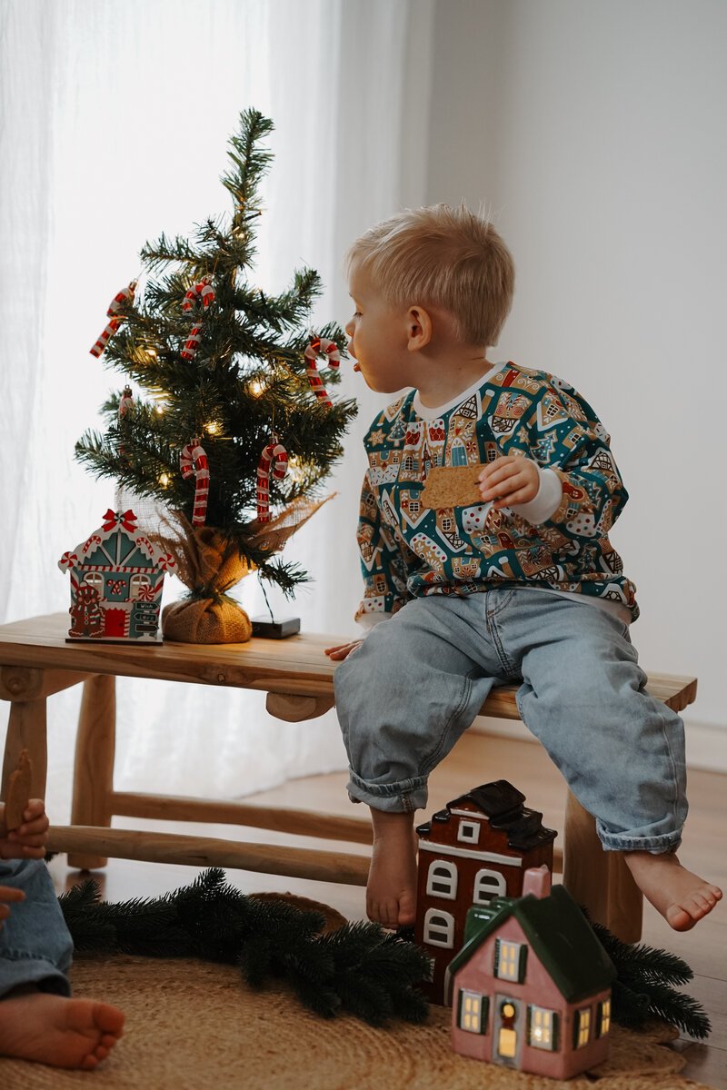 Oversized Sweater | Lebkuchenhaus | Weihnachten