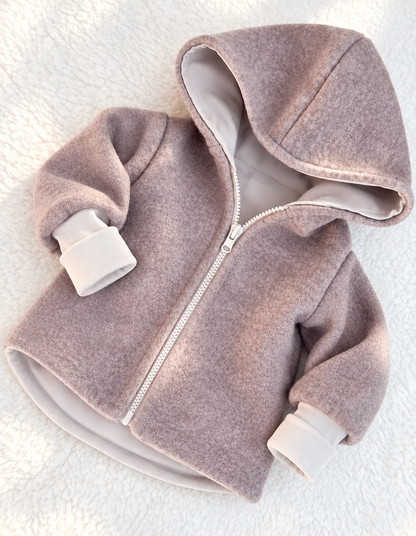 Wollwalkjacke, Walkjacke mit Reißverschluss, individuell konfigurieren