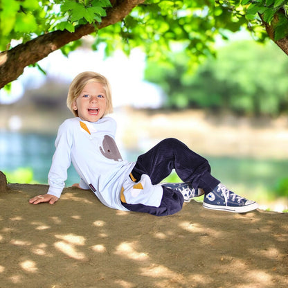 Loose Fit Jogger | Kuschelcord | Drache