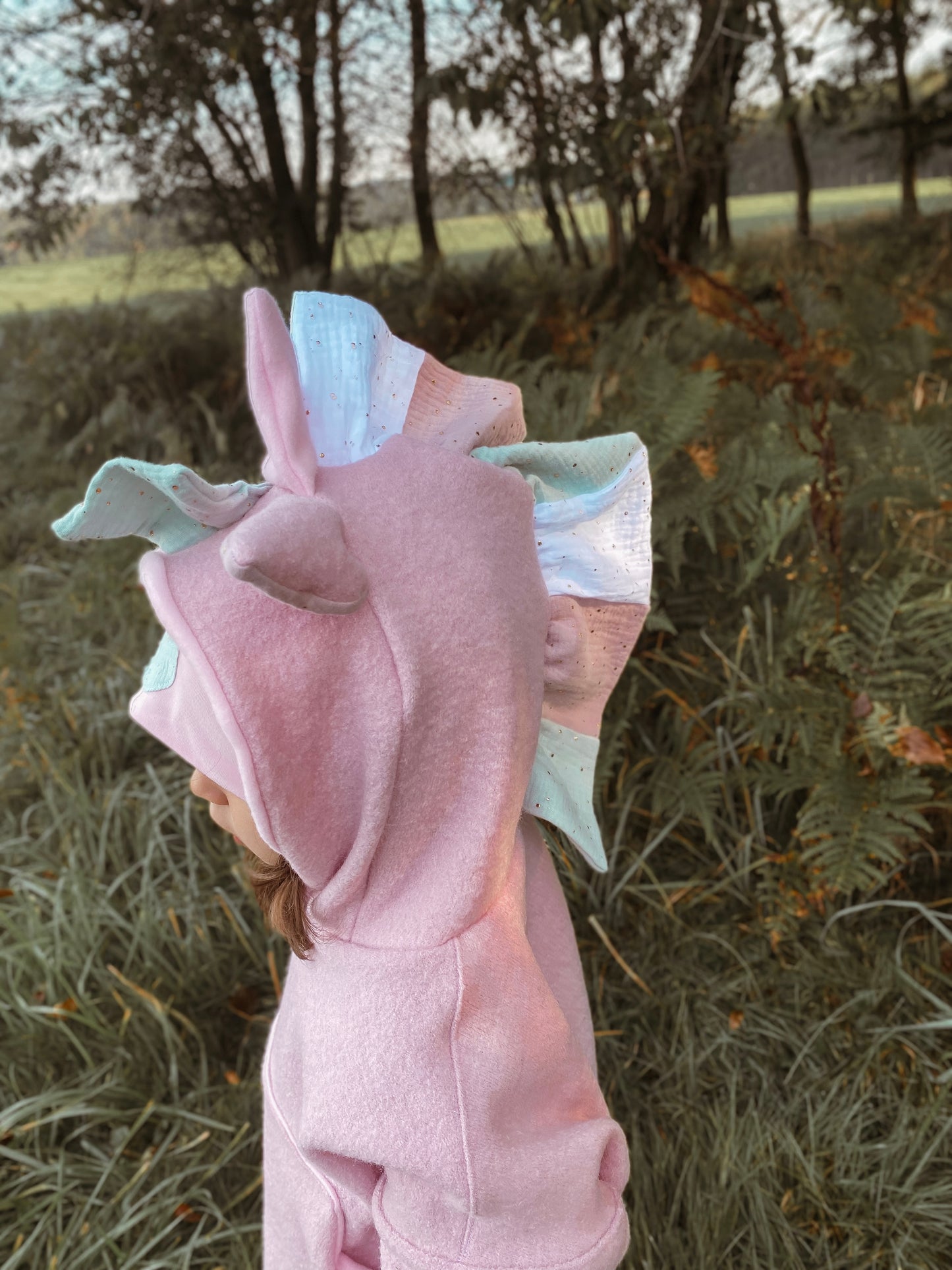 Oversized Windbreaker | Einhorn | 100% Schurwolle Schafwolle