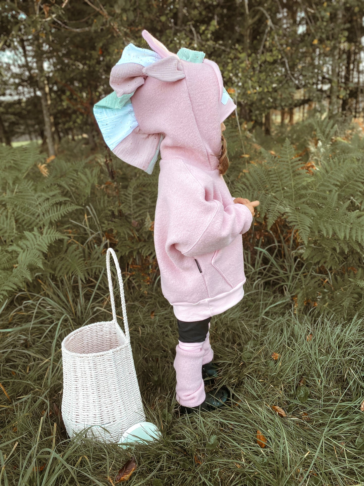Oversized Windbreaker | Einhorn | 100% Schurwolle Schafwolle