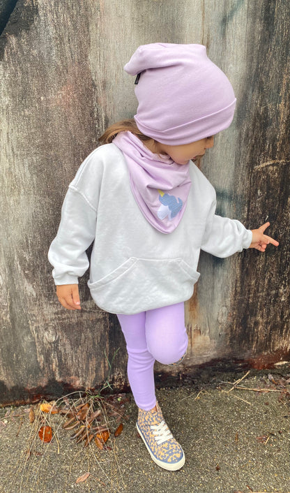 Dein Design | Einhorn Beanie & Dreieckloop | Farbwahl | Uni Farben