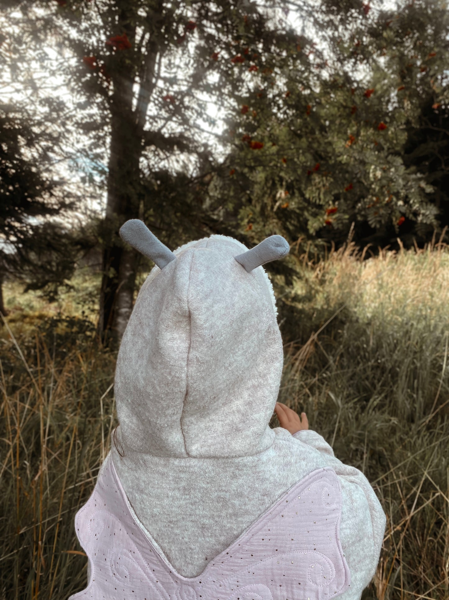 Oversized Windbreaker | Schmetterling | 100% Schurwolle