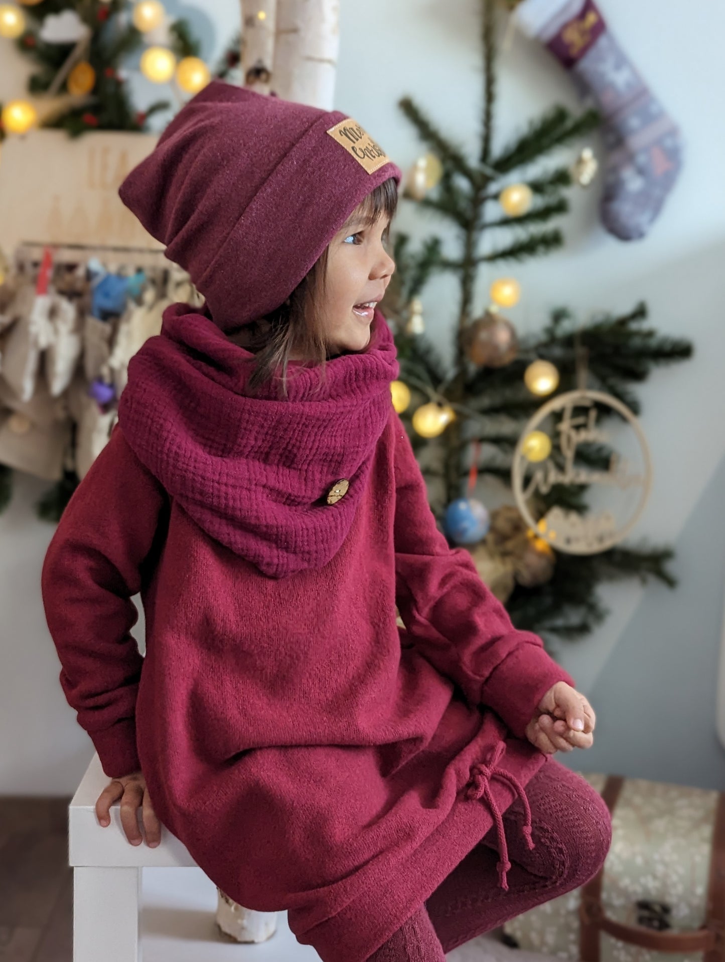 Ballonkleid | Strickkleid | Winterkleid