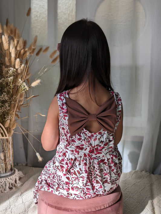 Kleid mit Schleife | Maxikleid | Midikleid