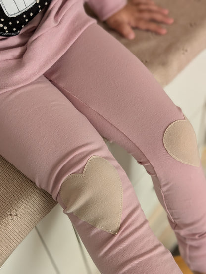 Dein Design | Skinny Fit | Knie Patch Herz | Alle Farben | Sommer & Winter