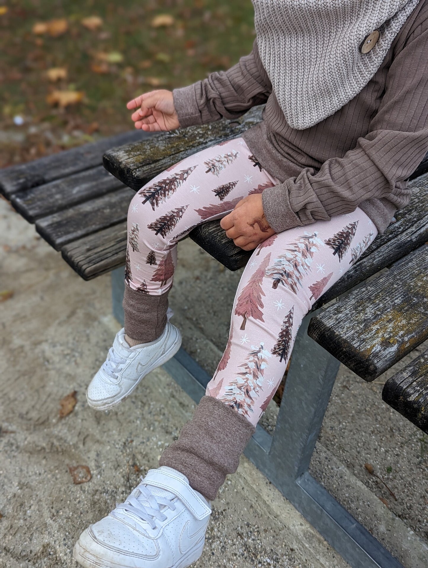 Skinny Fit | Leggings Weihnachten | Tannen