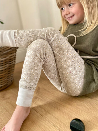 Skinny Fit | Blumen | Margeriten