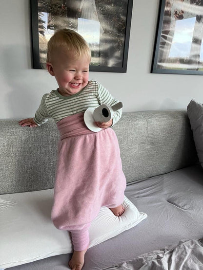 Dein Design | Winter Schlafsack mit Beinen | TOG 2,5 | Fleece 100% Baumwolle