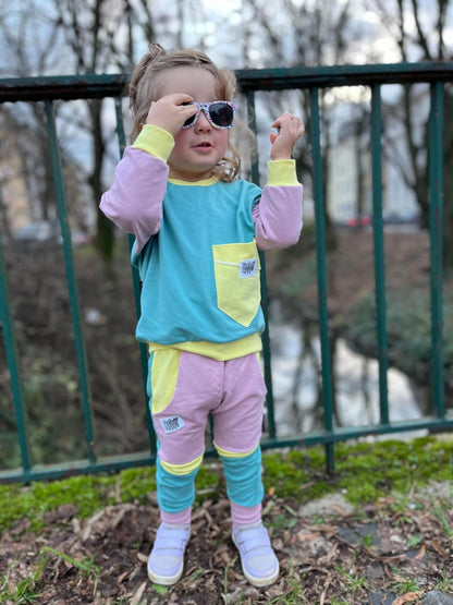 Regular Fit Jogger | Color Blocking | Happy