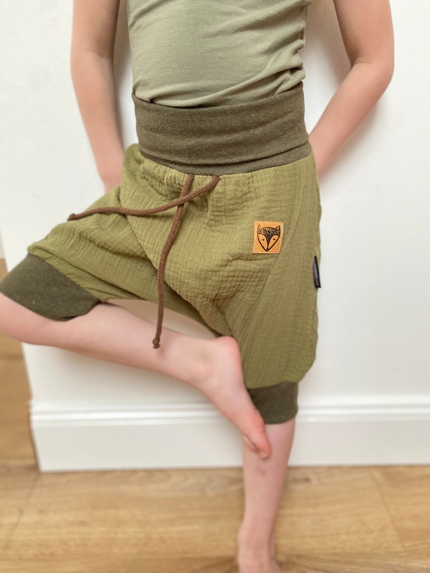 Dein Design | Loose Fit Shorts | Musselin
