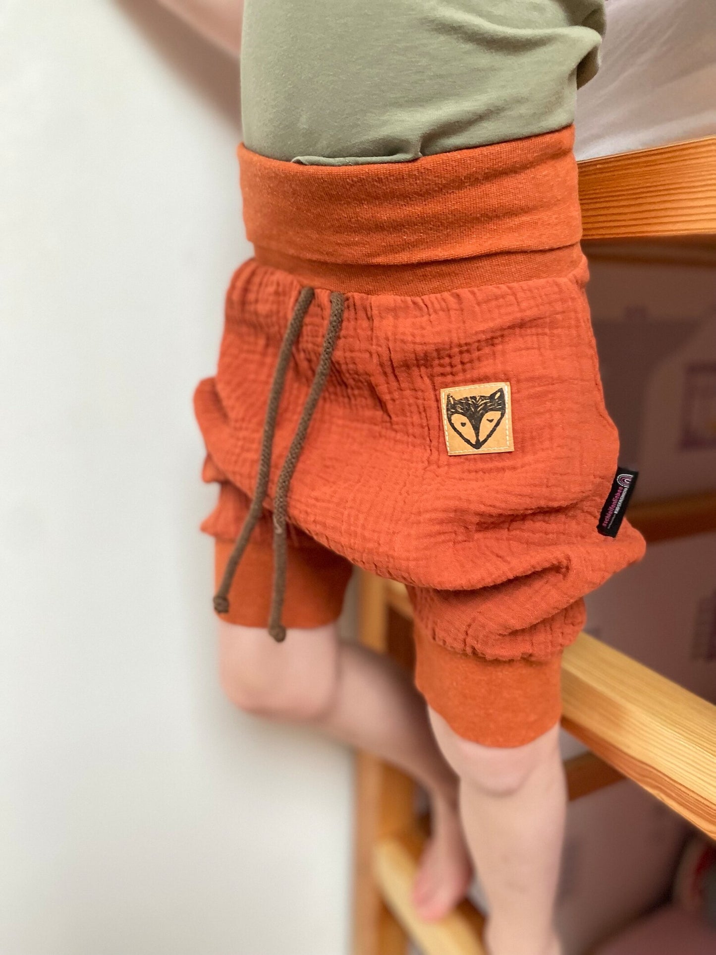 Dein Design | Loose Fit Shorts | Musselin