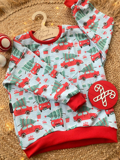 Oversized Sweater | Weihnachtspullover | Driving Home for Christmas