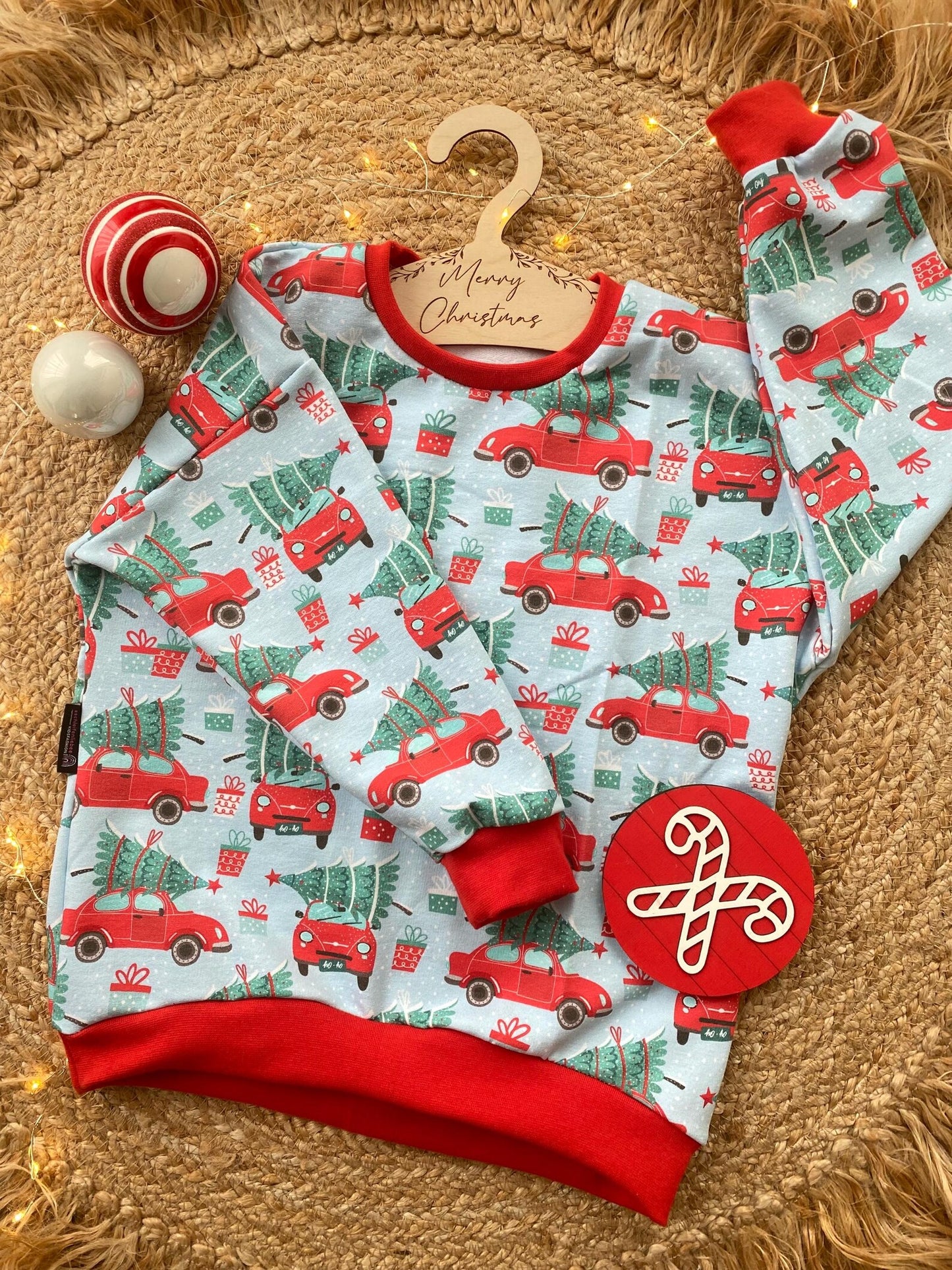 Oversized Sweater | Weihnachtspullover | Driving Home for Christmas