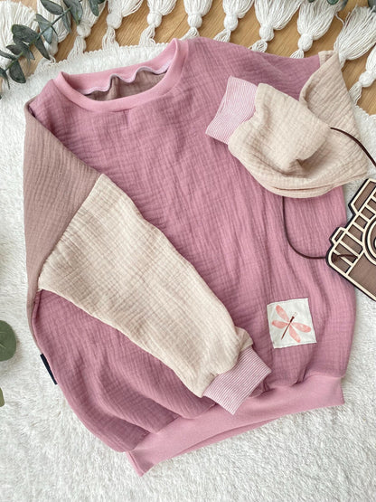 Oversized Sweater | Musselin | Color Blocking