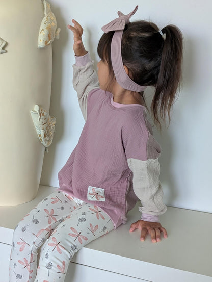 Oversized Sweater | Musselin | Color Blocking