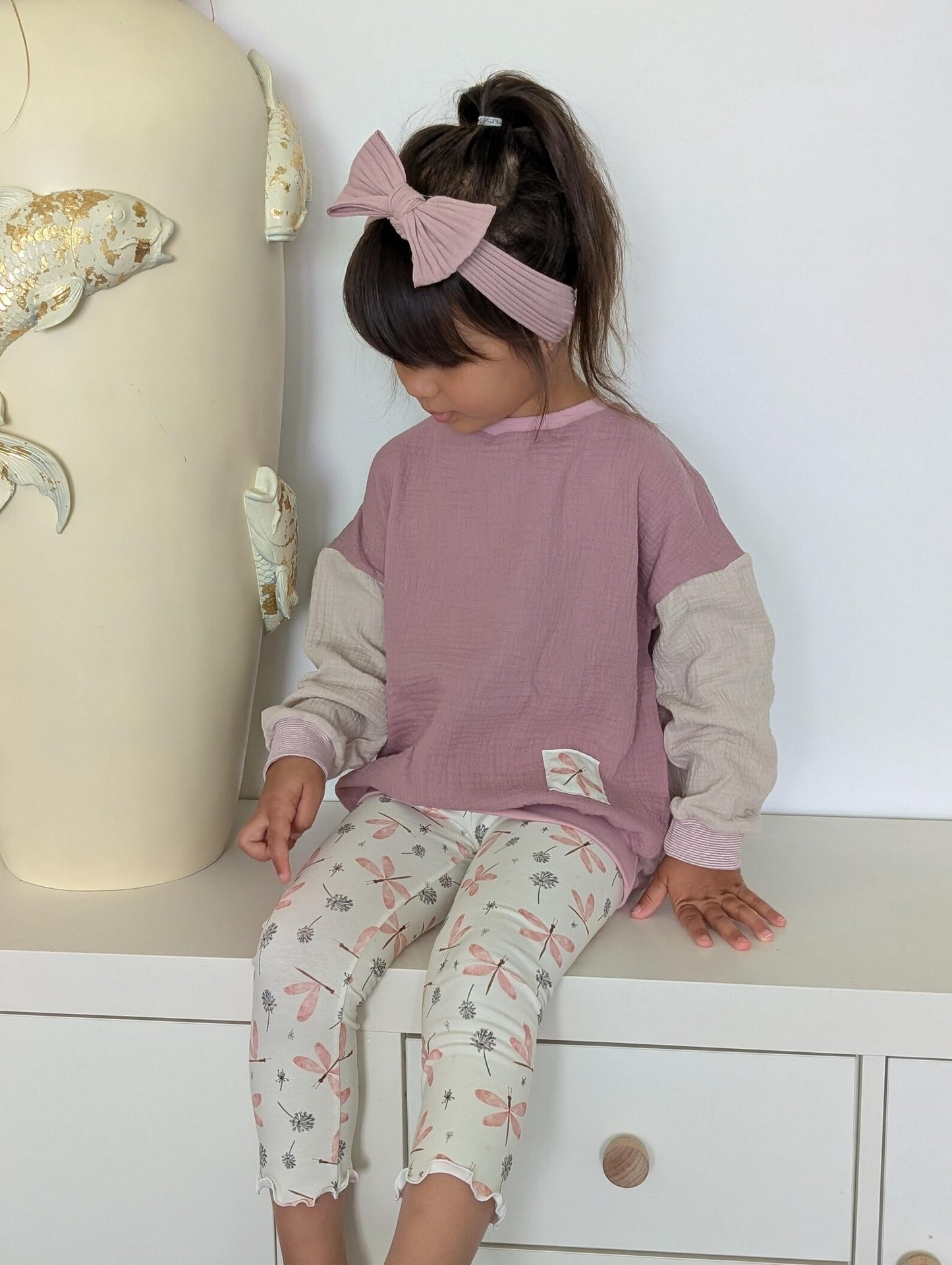 Oversized Sweater | Musselin | Color Blocking