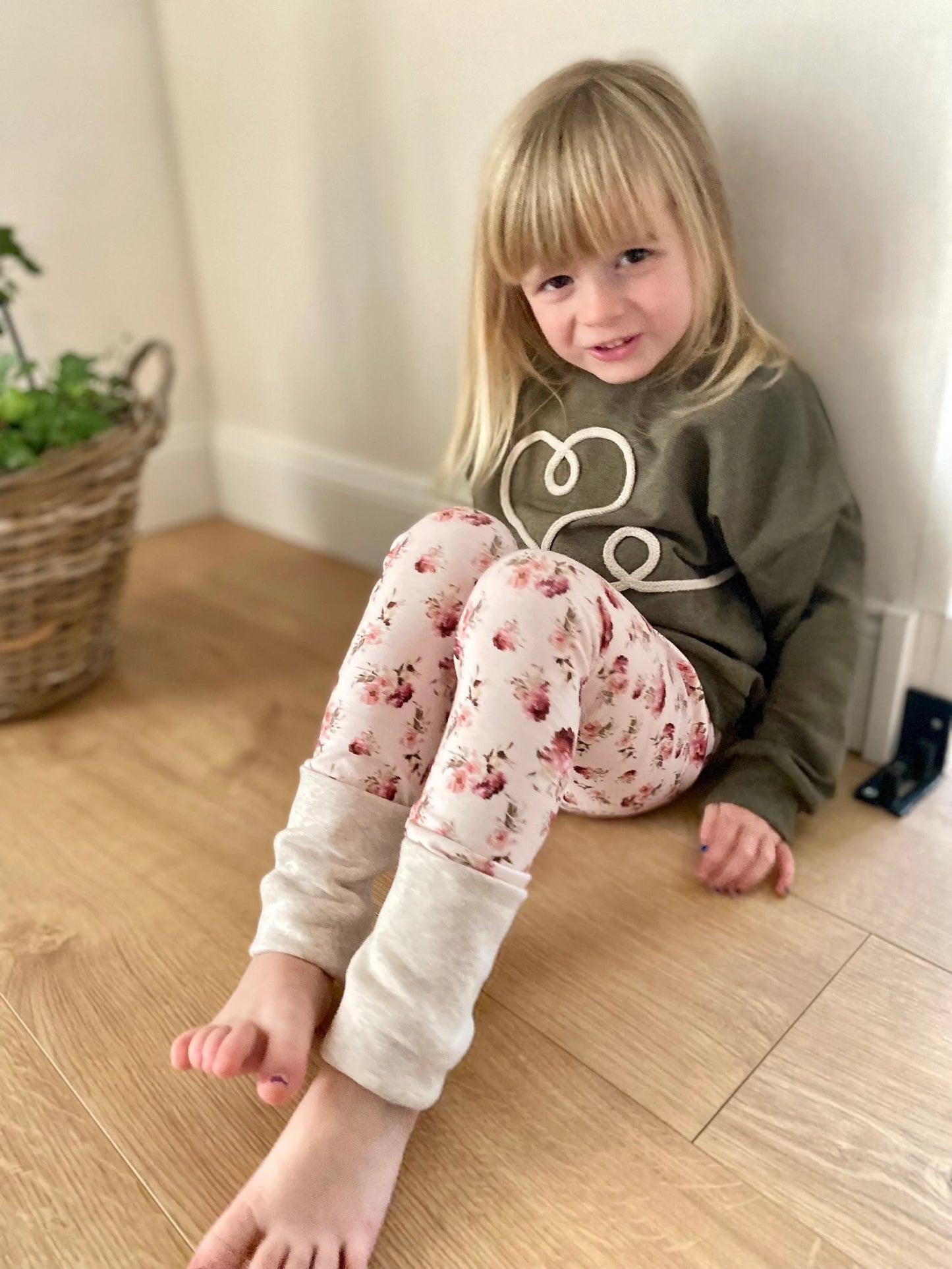 Skinny Fit | Blumen | Rosen