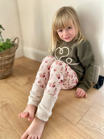 Skinny Fit | Blumen | Rosen