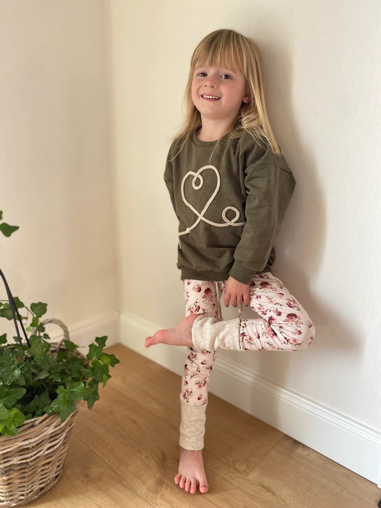 Skinny Fit | Blumen | Rosen