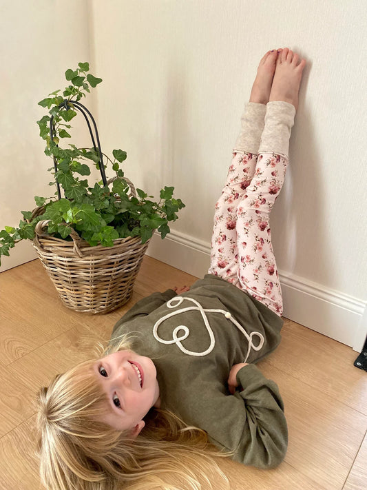 Skinny Fit | Blumen | Rosen