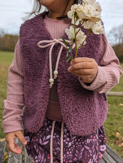 Dein Design | Weste | Teddyfleece
