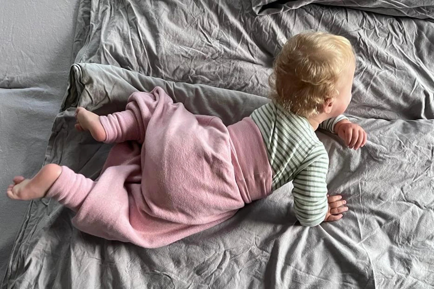 Dein Design | Winter Schlafsack mit Beinen | TOG 2,5 | Fleece 100% Baumwolle