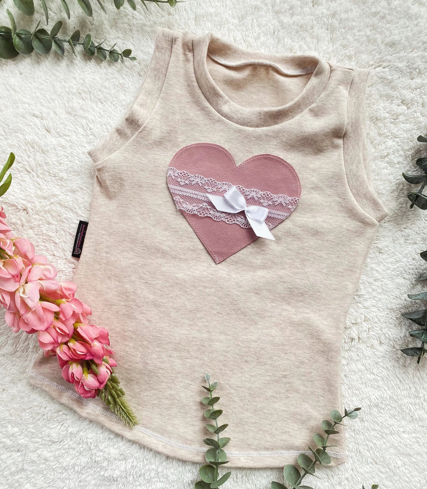 Tanktop | Herz mit Spitze