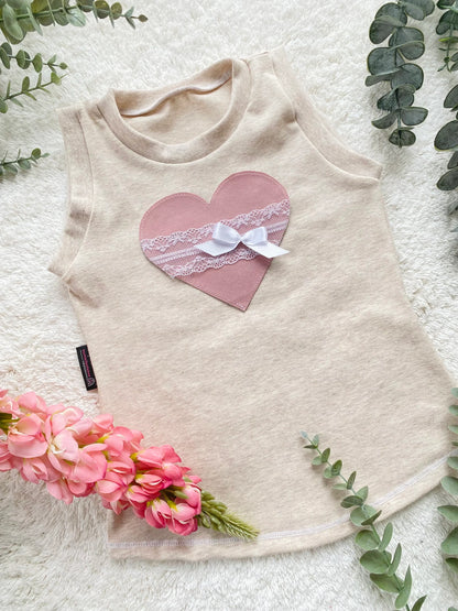 Tanktop | Herz mit Spitze
