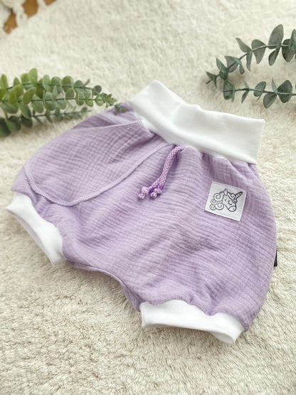 Dein Design | Shorty Buxe | Musselin-Shorts | Used-Look Label | Farbwahl