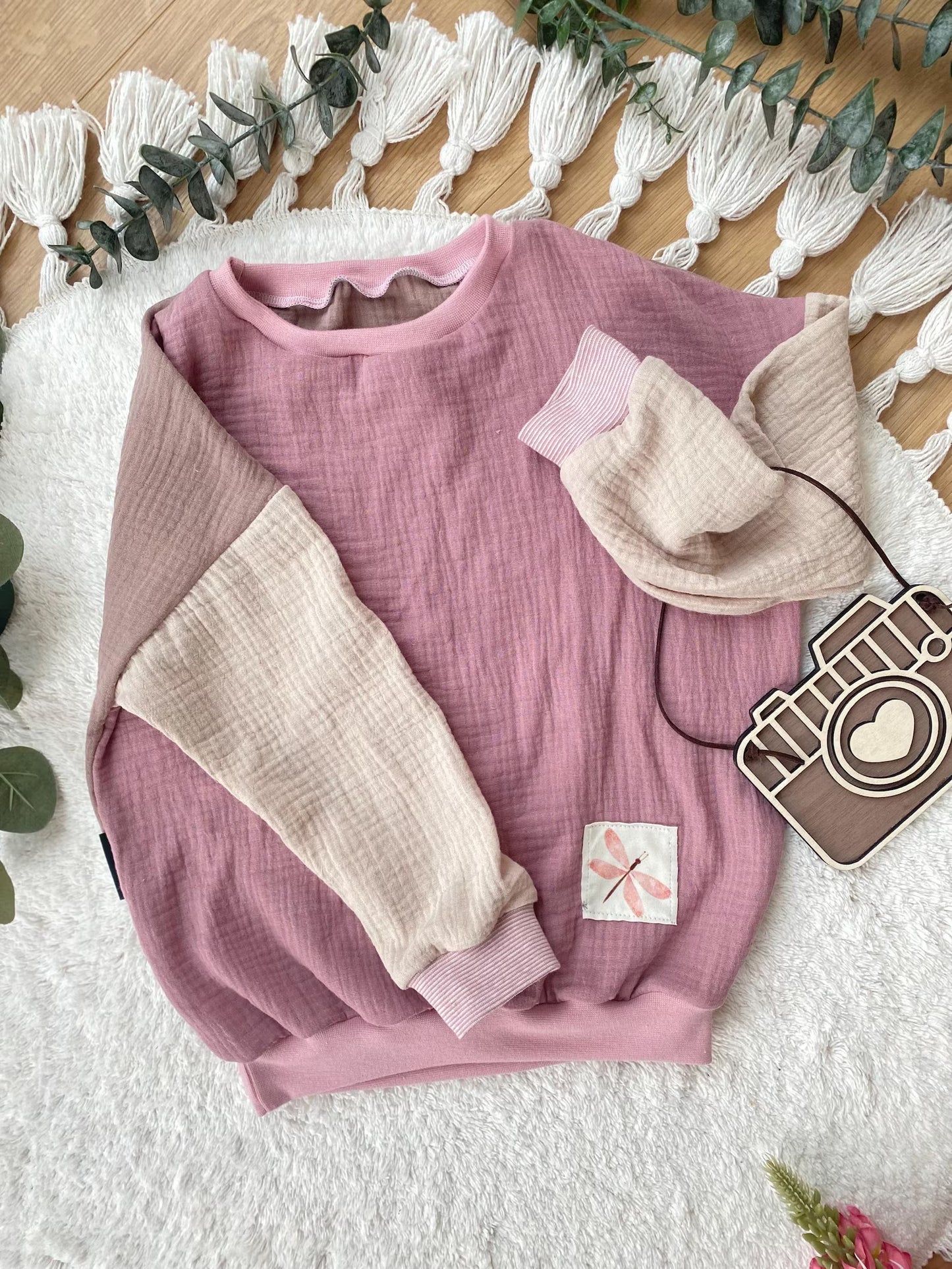 Oversized Sweater | Musselin | Color Blocking