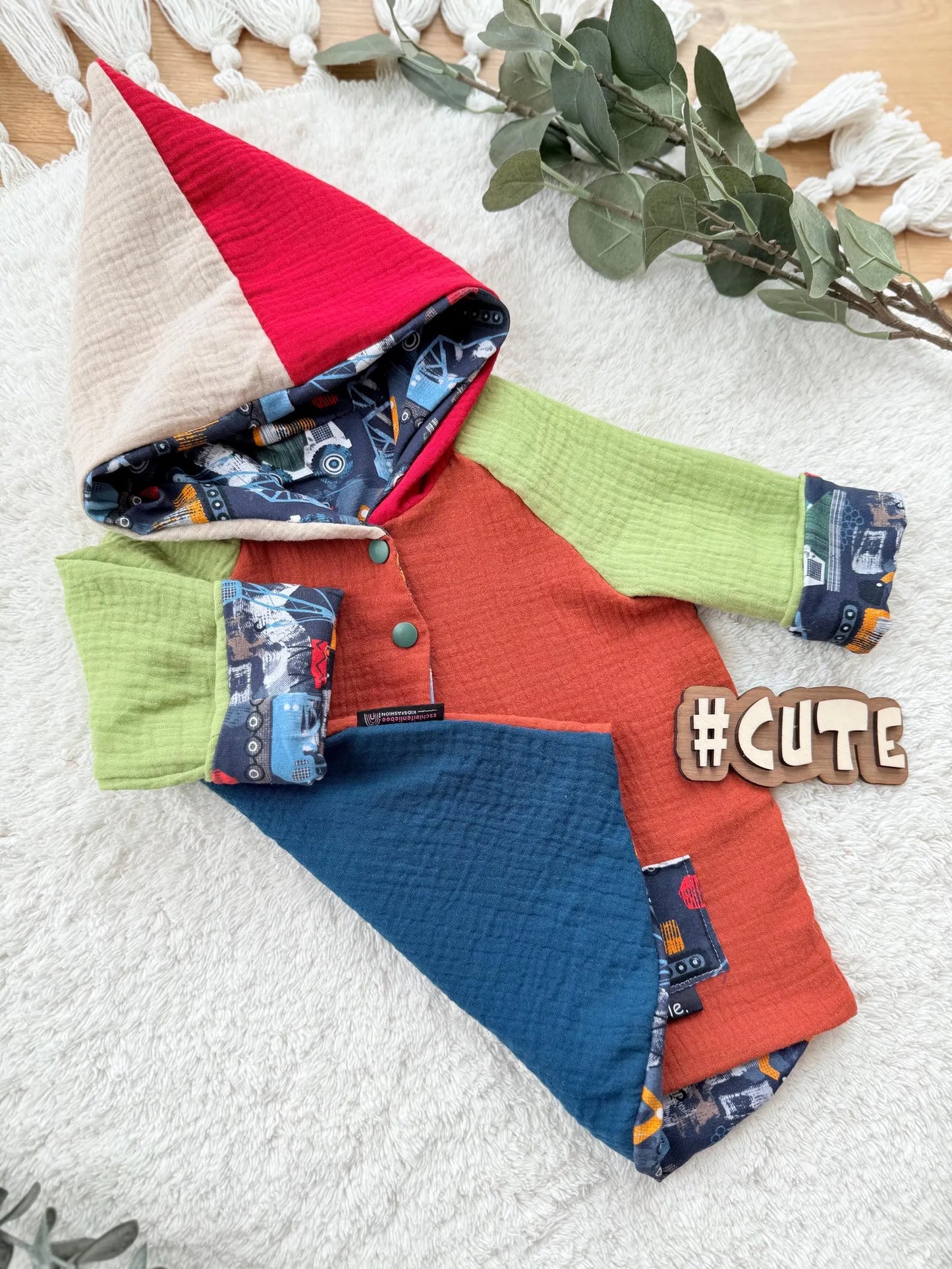 SURPRISE | RECYCLING | Musselinjacke | Babyjacke