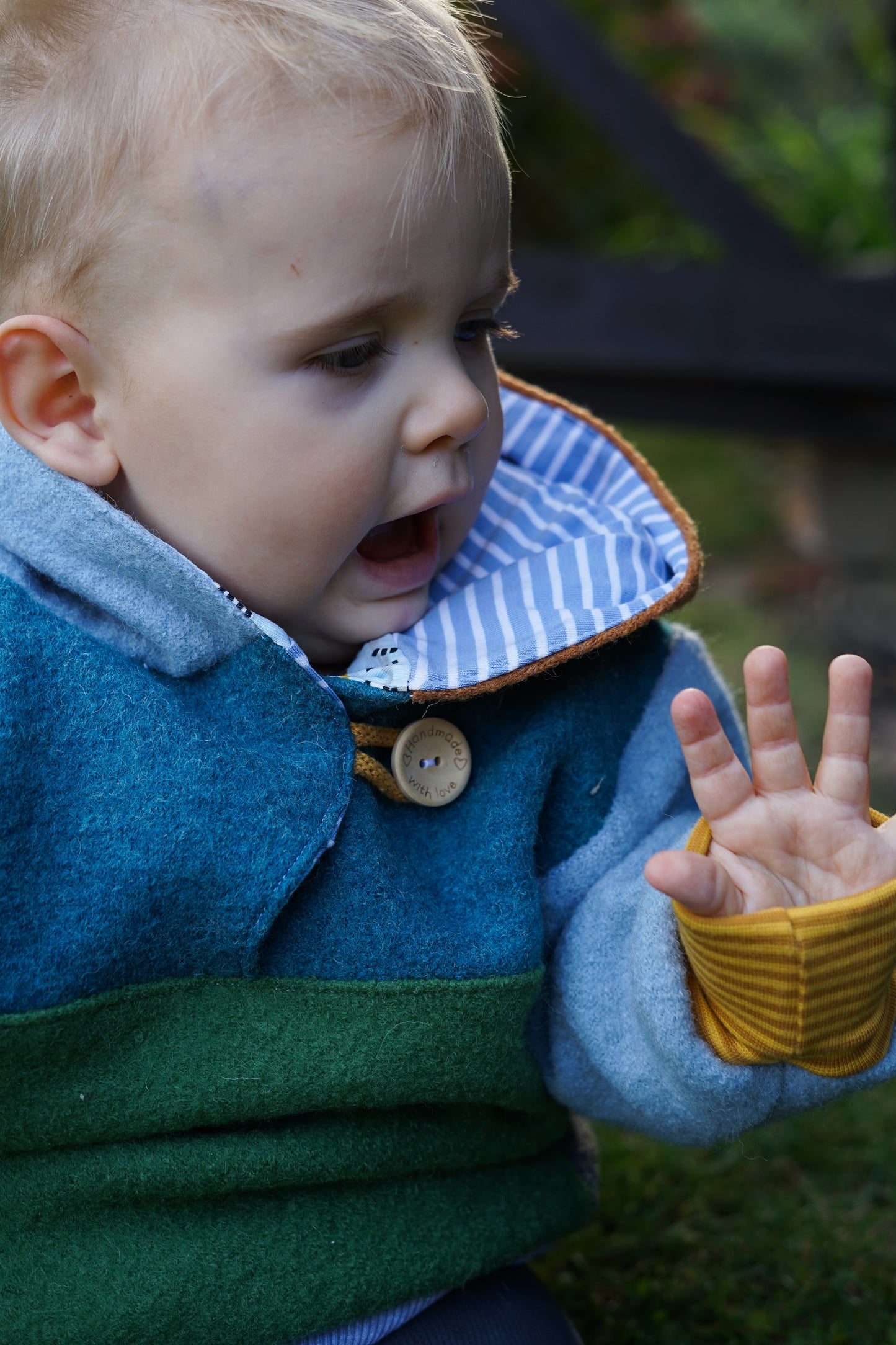SURPRISE Troyer | RECYCLING | Wollwalk Windbreaker | 100% Schurwolle